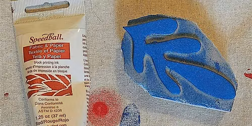 Block Printing on Tote Bag workshop