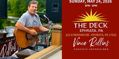Vince Rollins at the Deck