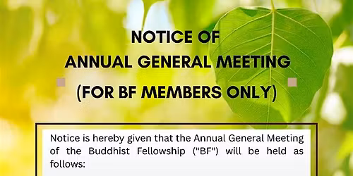 BF AGM 2026 (For BF Members Only)