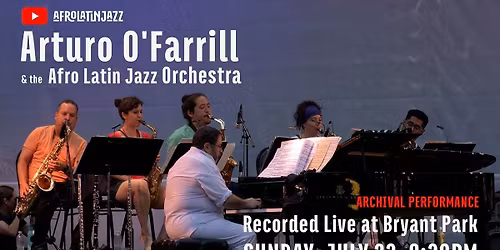 Royal Conservatory Orchestra - Arturo OFarrill at Koerner Hall