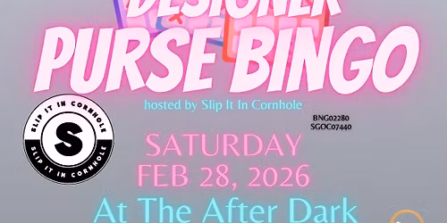 Designer Purse Bingo @ The After Dark