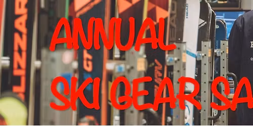 Browns Ski Shop's Annual Pre-Season Sale
