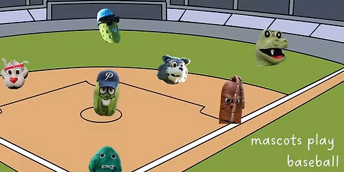 Mascots Play Baseball Night + Youth Baseball Sunday