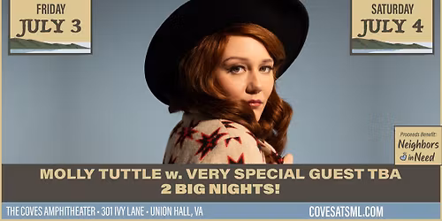 Molly Tuttle w. Very Special Guest TBA - 2-Night Run