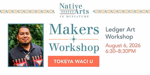 Makers Workshop: Ledger Art with Tokeya Waci U