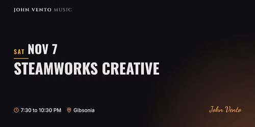 John Vento at Steamworks Creative