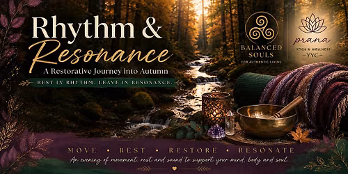 Rhythm & Resonance- Rest in Rhythm. Leave in Resonance.