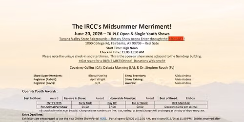 Midsummer Merriment Triple Open Single Youth