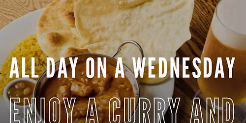 Todays Offer Curry and a Drink from \u00a310.75
