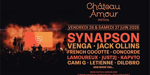 Ch\u00e2teau Amour Festival 2026