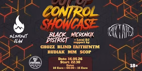 Element Clan Presents: OUT OF CONTROL SHOWCASE \/ Club Mixtape 5 \/ 16.05