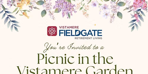 Picnic in the Vistamere Garden