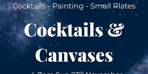 Cocktails & Canvases @ VUDU, Worthing