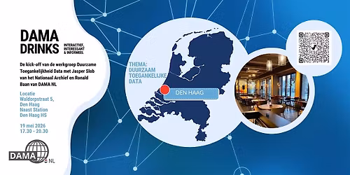DAMA Drinks Den Haag - Duurzaam Toegankelijke Data