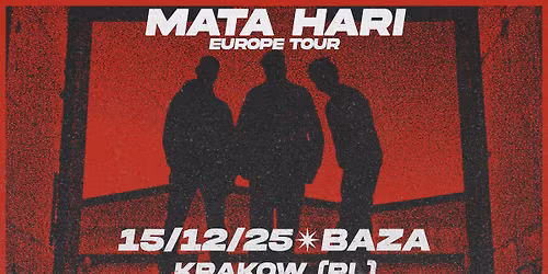 MATA HARI (postpunk, Francja) v KRK