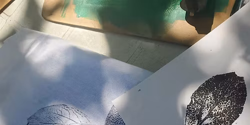 Printmaking in the Orchard