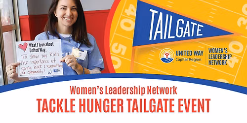 Women\u2019s Leadership Network Tackle Hunger Tailgate Event