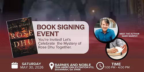 Rose Dhu by Mark Murphy Book Signing at Barnes & Noble