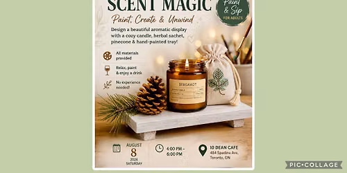 SCENT MAGIC Art Workshop for Adults