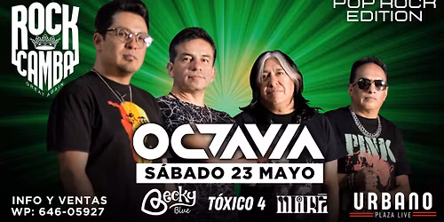 Octavia en Santa Cruz - Rock Camba "Pop Rock Edition"