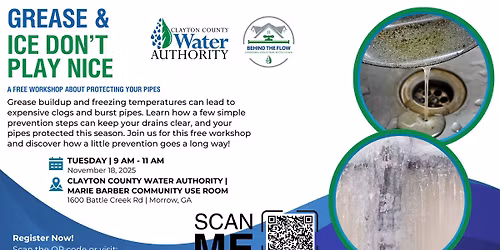 Behind the Flow Community Workshops - Grease & Ice Don't Play Nice