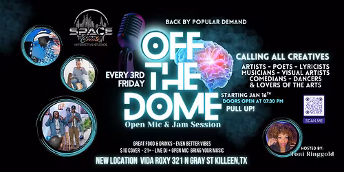 Off The Dome Open Mic & Jam Session