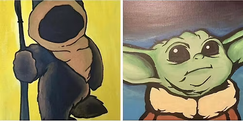 Star Wars choose your character paint n sip