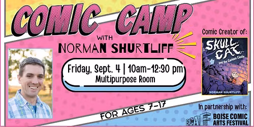 Comic Camp with Norman Shurtliff