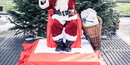 Patinoire de Carouge: visite du P\u00e8re No\u00ebl et contes de No\u00ebl