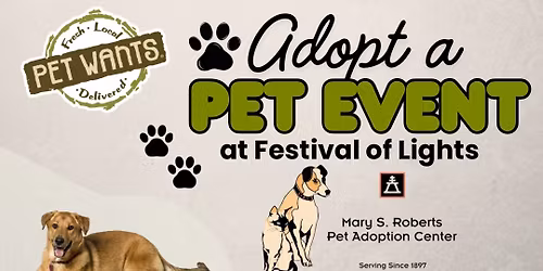 Pet Wants Adoption Event - Mary S. Roberts 