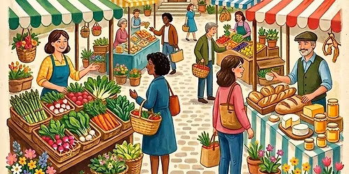 March\u00e9 de printemps de producteurs locaux