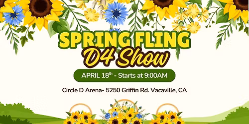 SPRING FLING- Saturday Show