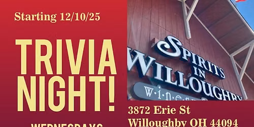 EVERY WEDNESDAY TRIVIA WITH KEVIN WHELAN