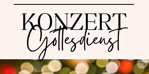 Gospel Konzert Gottesdienst