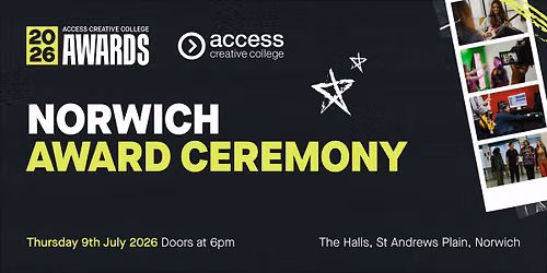 Access Creative College Norwich Award Ceremony