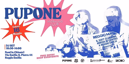 PUPONE MORNING CLUB @ChiostriSanPietro