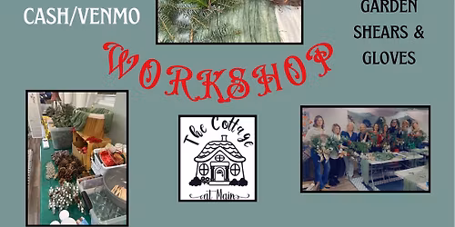 Live Wreath Workshop!