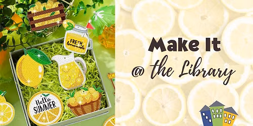Make It @ the Library: Diamond Dotz Keychains