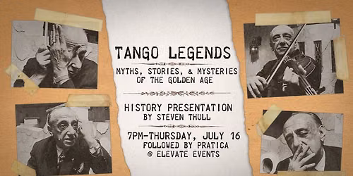 Tango Legends - Tango History presentation
