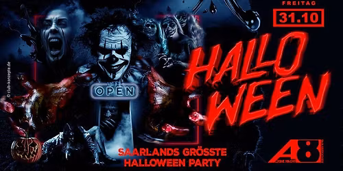 HALLOWEEN 2025 I SAARLANDs GR\u00d6\u00dfTES HALLOWEEN FESTIVAL