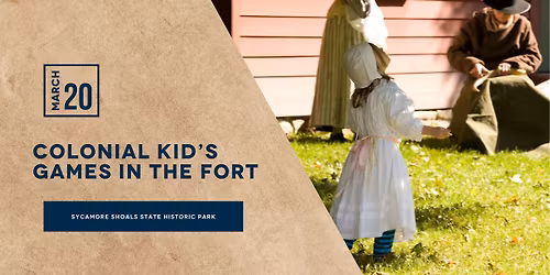 Colonial Kid's Games in the Fort