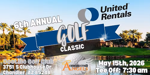 6th Annual United Rentals Charity Golf Classic, 2026