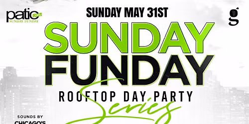 May 31st! Patio Brunch Rooftop Sunday Funday Series Downtown! RSVP!
