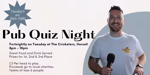Pub Quiz Night - The Cricketers, Horsell