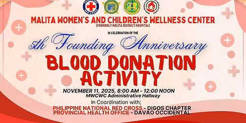 Blood Donation Activity (5th Founding Anniversary)