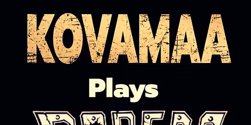 Kova Maa plays Popeda Special Night @V\u00e4libaari Lemp\u00e4\u00e4l\u00e4