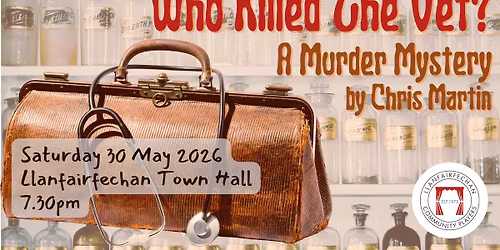 Who Killed The Vet? Murder Mystery