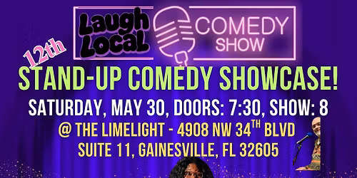 Laugh Local Stand-Up Comedy Showcase @ the Limelight!