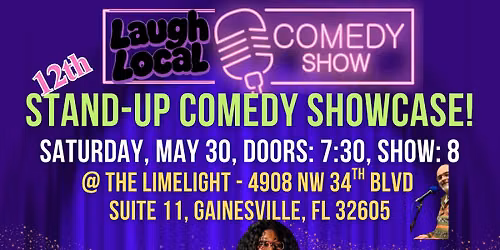 Laugh Local Stand-Up Comedy Showcase @ the Limelight!