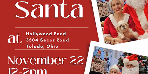 Santa Photos at Hollywood Feed for Planned Pethood